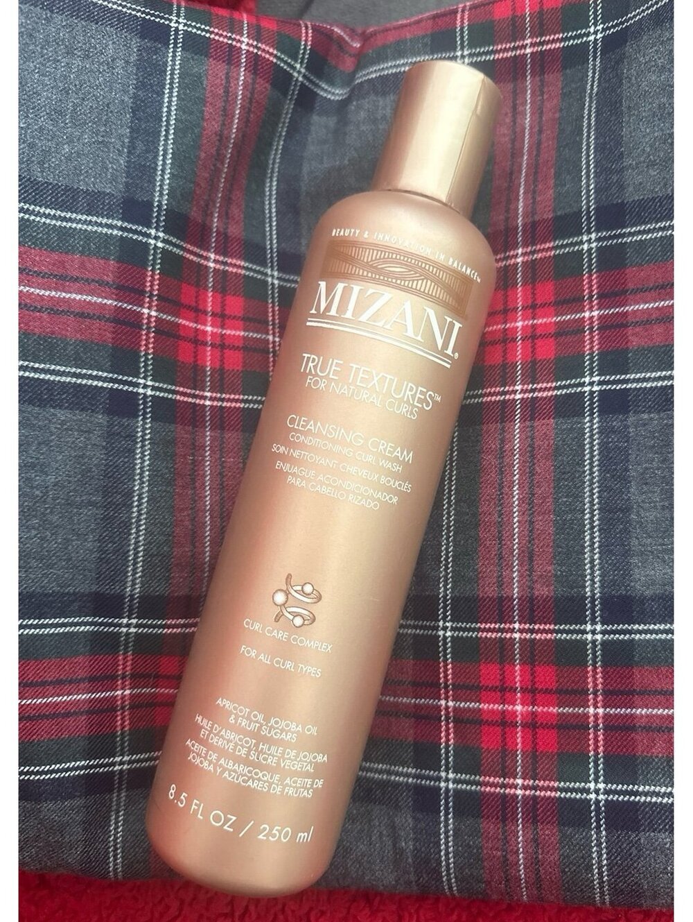 Mizani Orig. Curl Cleansing Cream True Textures Natural Curls Apricot Oil 8.5 oz